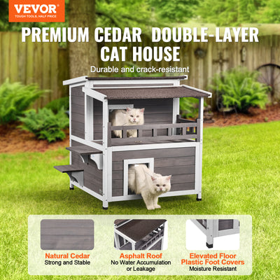 VEVOR Outdoor cat house